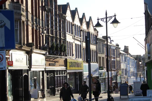 Mansfield town centre