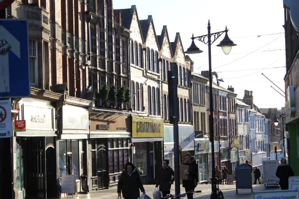 Mansfield town centre