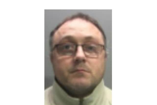 Charles Pluck, 42, of Boness, Scotland, was found guilty by a jury of two charges of rape and one of indecency with a child. Pic: Notts Police.
