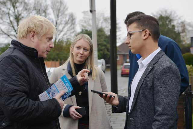 Boris Johnson returns to Mansfield to speak "at length" with your Chad reporter Andrew Topping.