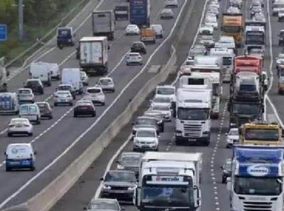 Be wary of the lane closures.