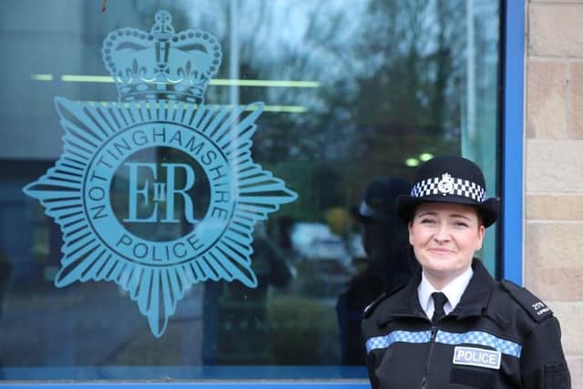 New PC Karen OReilly wants to prove to her family 'you can become whatever you want to be'.