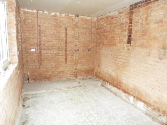 New owners will have to fit their own kitchen units.
