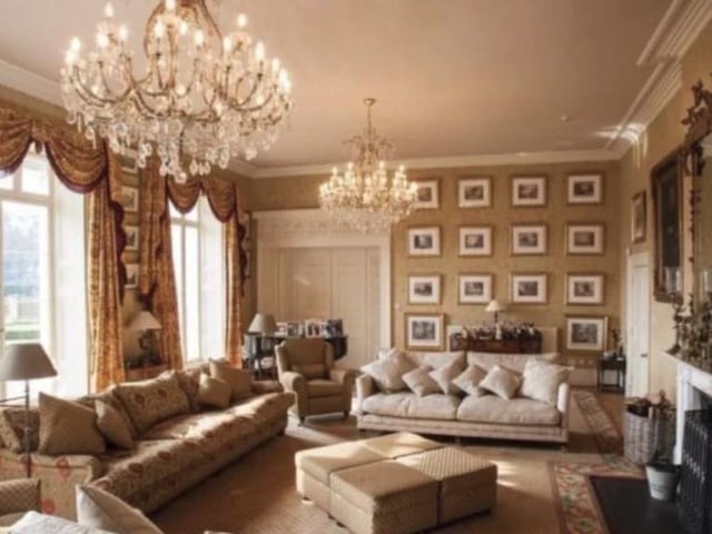 This is a Grade 1 listed country house which boasts two additional separate apartments with independent access, a library, equestrian facilities, leisure complex and tennis court. Offers in excess of 3,000,000 GBP