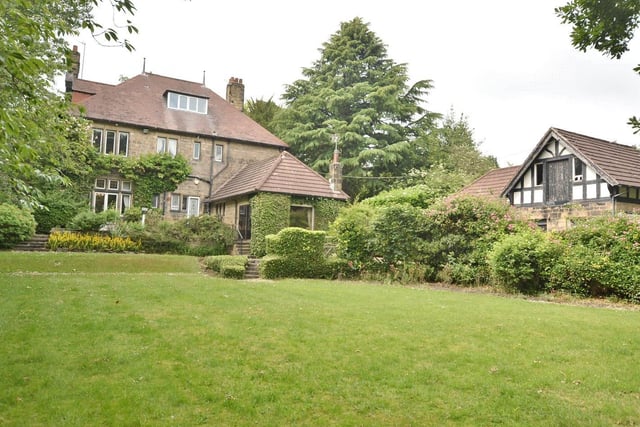 The grounds of this home are very private and benefit from a vast array of mature trees and hedges with extensive lawns.
