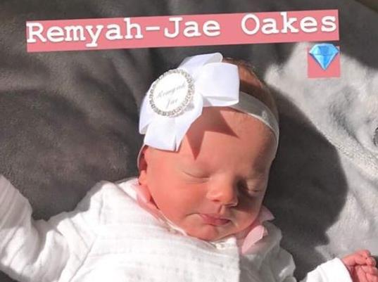 Remyah was just 5lb 10oz when she was born on 6 May in Blackpool and congratulations to her proud parents.