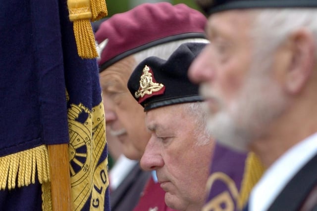 The Veterans Day parade in Preston