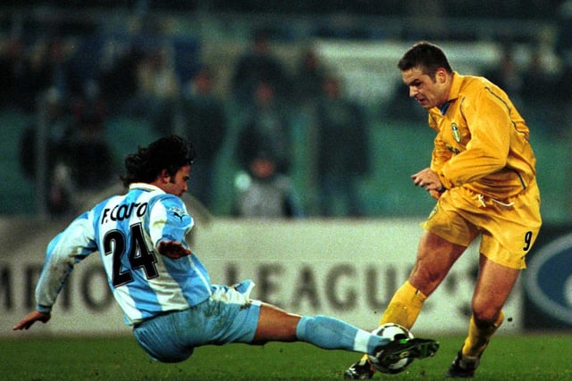 The Whites thoroughly deserved the victory over the Italian champions in Rome. An Alan Smith goal after a moment of brilliance from Mark Viduka gave Leeds the win.