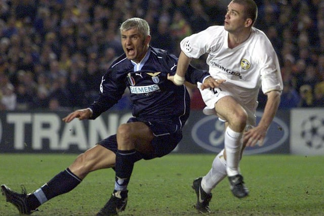 An under-strength Leeds side delivered a hugely impressive Elland Road show against Lazio, whose team included Fabrizio Ravanelli and Pavel Nedved.