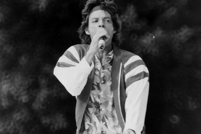 Mick Jagger and The Stones took to the stage to promote the album Tattoo You.