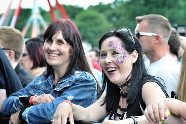 Fans at the festival in 2017