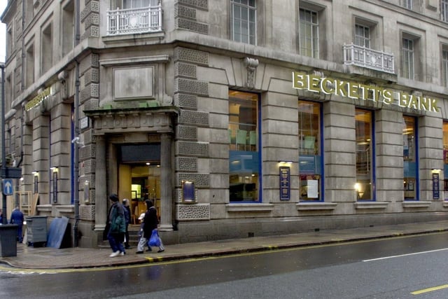 Becketts Bank on Park Row screamed chain pub from the moment you walked in. But who cared? It was a cheap round back in the day.