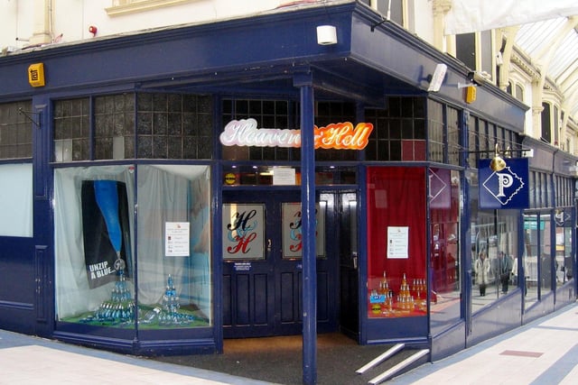 This nightspot within the Grand Arcade became a magnet for partygoers and students. Remember stumbling out Heaven & Hell after a good night back in the day?