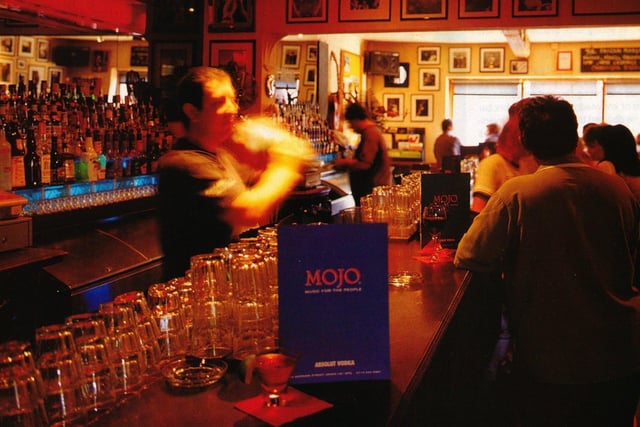 Halfway between stylish cocktail bar and laidback pub Mojo was hugely popular.