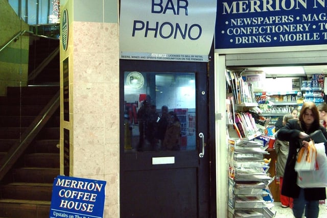 THE place to go for the Goths was Bar Phono in the Merrion Centre.