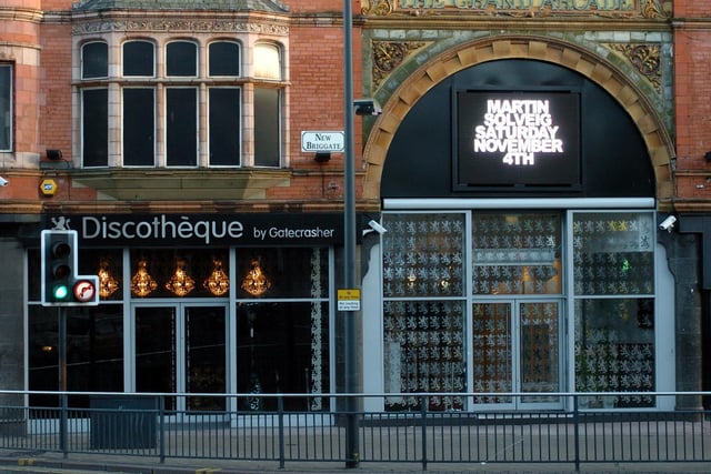 Superclub Gatecrasher on New Briggate had a cult following when it arrived in the city in 2005.