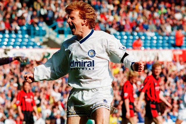 Joined the Whites from arch rivals Manchester United and in doing so dropped down to the Second Division. Strach penned a two-year deal and went on to play a pivotal role for Leeds in helping the club win silverware.