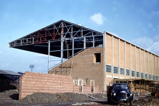 The appeal raised 60,000 pounds and the West Stand was opened at the start of the following season.