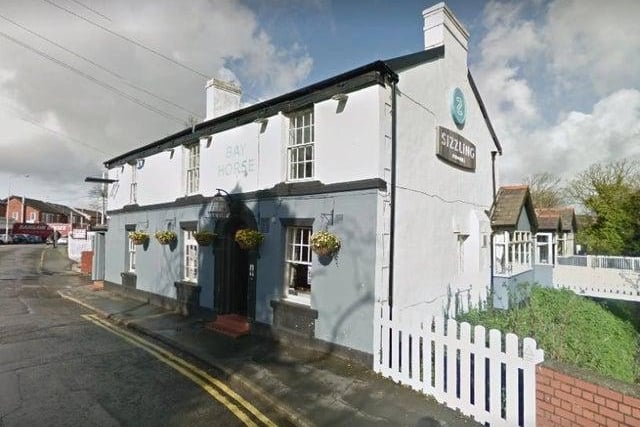 The Bay Horse, in Station Road, Thornton Cleveleys, is a Sizzling pub, with an attractive seating area outside.