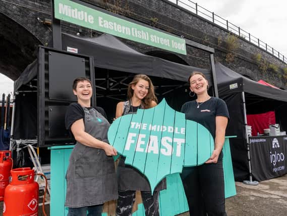 First pictures from Chow Down festival in Leeds