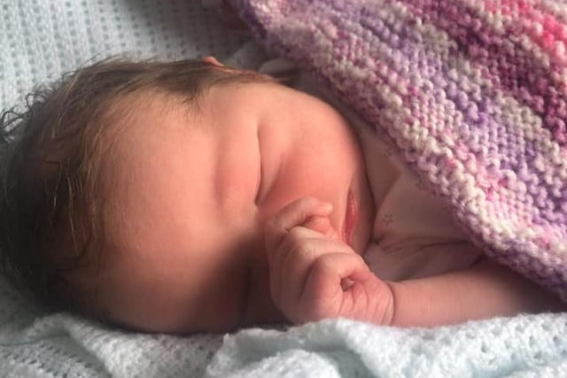 Proud mum Natalie Jane, from South Shore, sent us this picture of Heidi who was born on July 23, 2020, weighing 7lb 15oz.