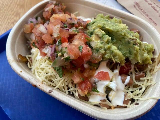 Ninth on the list was Full O Beans by Death Valley Burrito (not pictured, photo used for illustrative purposes.)
