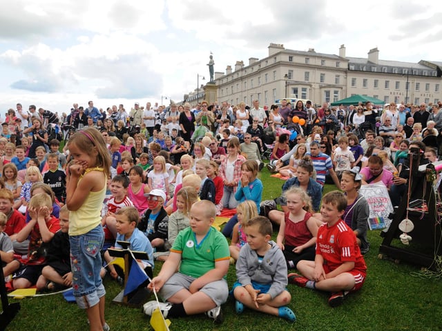 Whitby Regatta attracts the crowds.