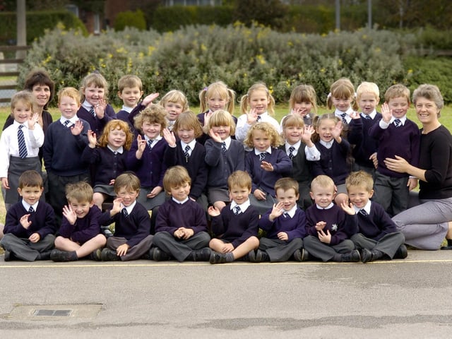 St Martin's School Class 9: teacher Jan Brittain and teaching assistant Dawn Jones