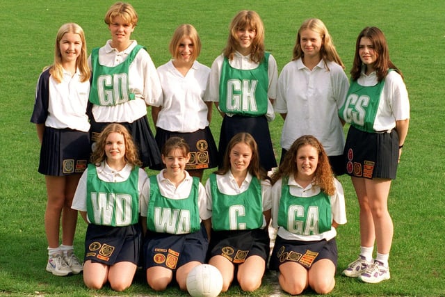 Back: Katie Hilton, Naomi Thornton, Helen Bastow, Claire Watson, Danielle Lynn, Lucy Butcher. Front: Susie Howard, Keely Lyons, Katie Hayes and Becky Staunton.
