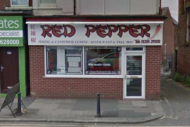 Zoey Anne Wilson said "Red pepper on Central Drive best Chinese in Blackpool"