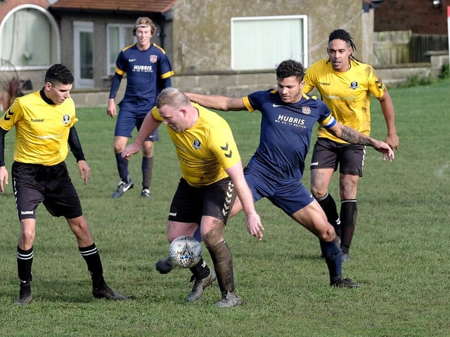 PHOTO FOCUS: Angel Athletic v Connexsys / North Riding FA Sunday Challenge Cup / Pictures by Richard Ponter