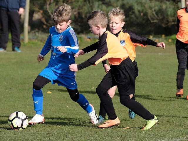 PHOTO FOCUS: Heslerton JFC U9s v Filey Holt / Pictures by Richard Ponter