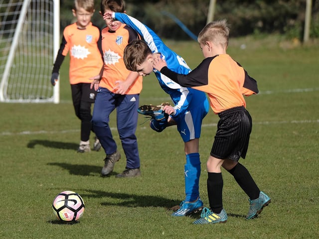 PHOTO FOCUS: Heslerton JFC U9s v Filey Holt / Pictures by Richard Ponter