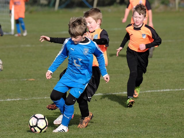 PHOTO FOCUS: Heslerton JFC U9s v Filey Holt / Pictures by Richard Ponter