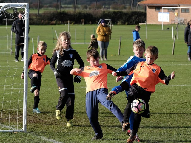 PHOTO FOCUS: Heslerton JFC U9s v Filey Holt / Pictures by Richard Ponter