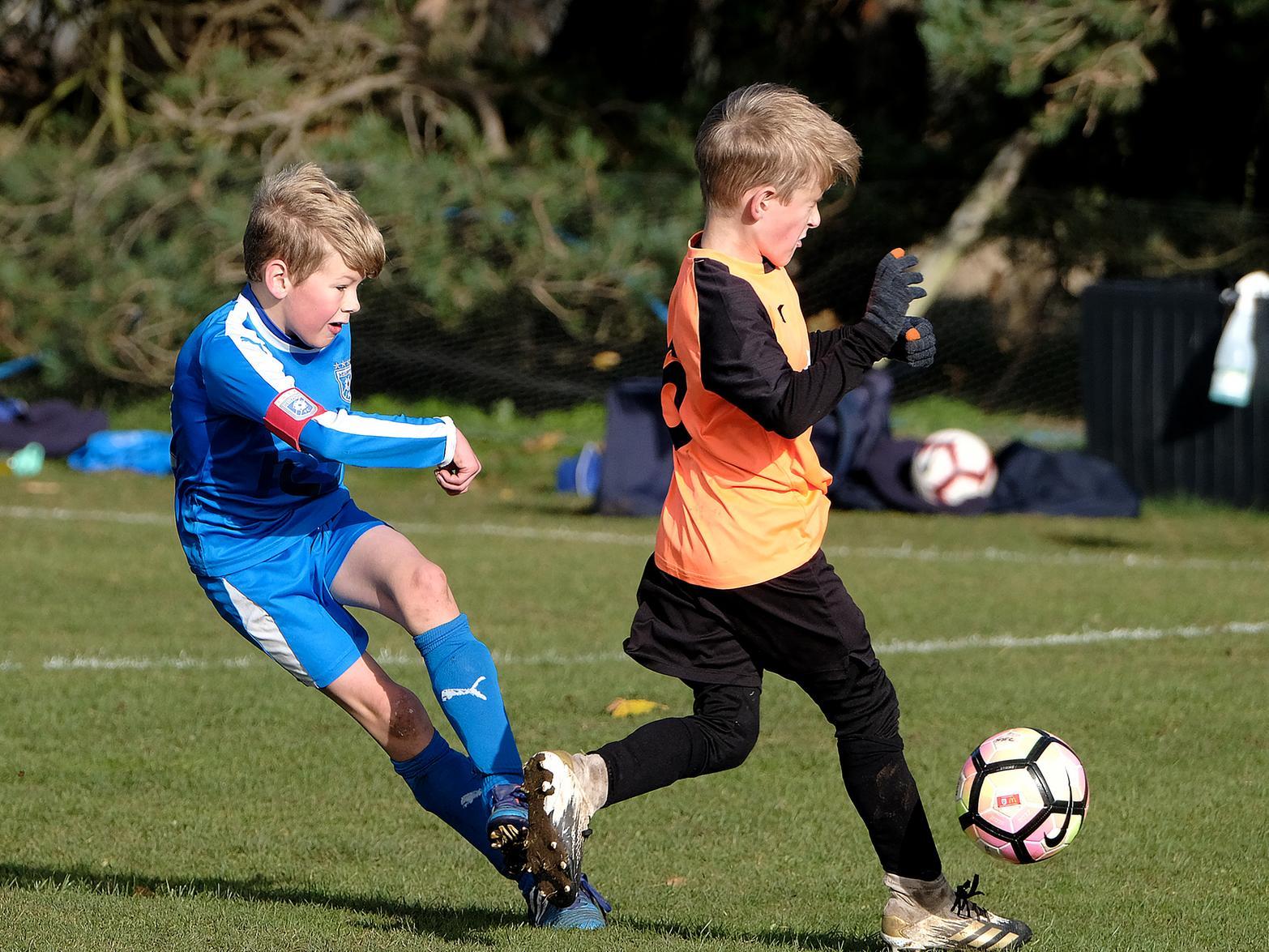 PHOTO FOCUS: Heslerton JFC U9s v Filey Holt / Pictures by Richard Ponter