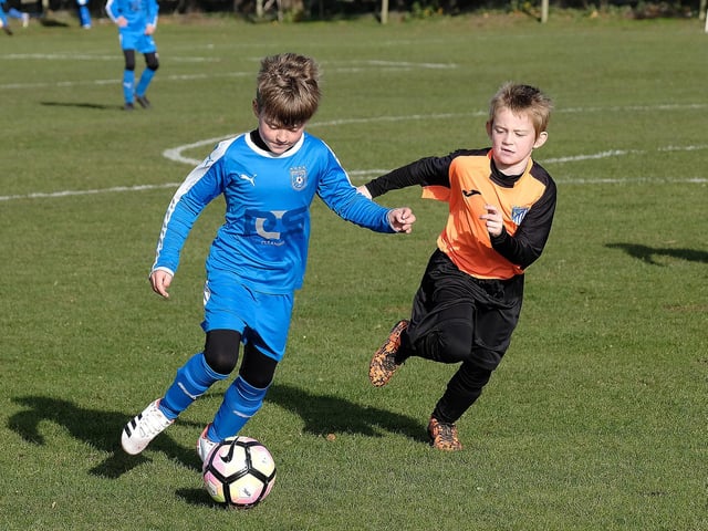 PHOTO FOCUS: Heslerton JFC U9s v Filey Holt / Pictures by Richard Ponter