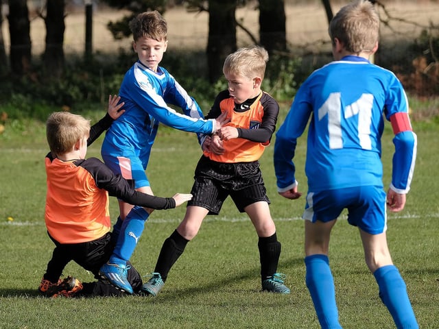 PHOTO FOCUS: Heslerton JFC U9s v Filey Holt / Pictures by Richard Ponter