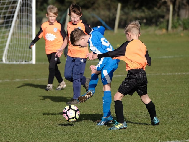 PHOTO FOCUS: Heslerton JFC U9s v Filey Holt / Pictures by Richard Ponter