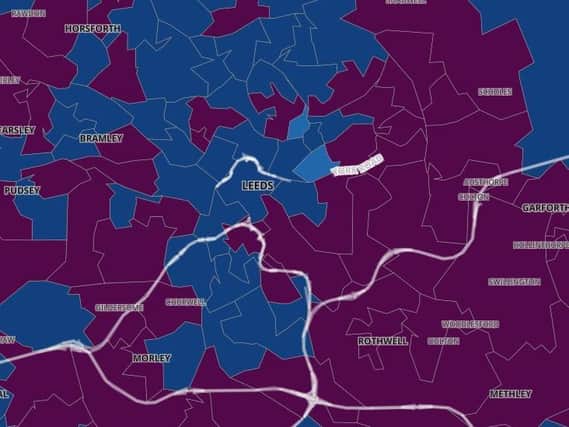 The 16 Leeds areas with the highest rates of new Covid cases as country prepares for a full lockdown.