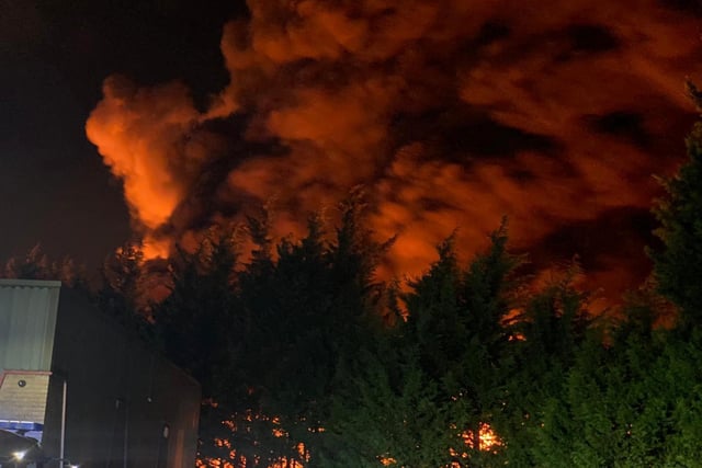 A WYFRS spokesman said: “Due to the large amount of smoke, we’re continuing to advise all residents to the east of the incident – East Bowling – to keep windows and doors shut."