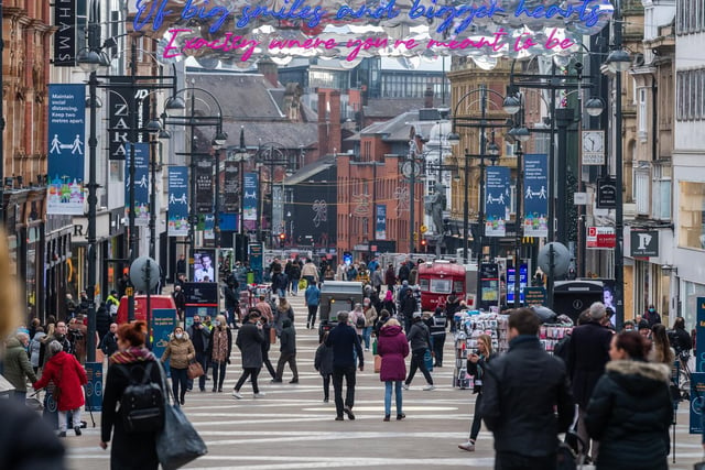 The number of new cases doubled in Leeds City Centre in the seven days to December 5. There were 12 new cases - up 100 per cent from the previous week. The infection rate is 88.3 cases per 100,000 people