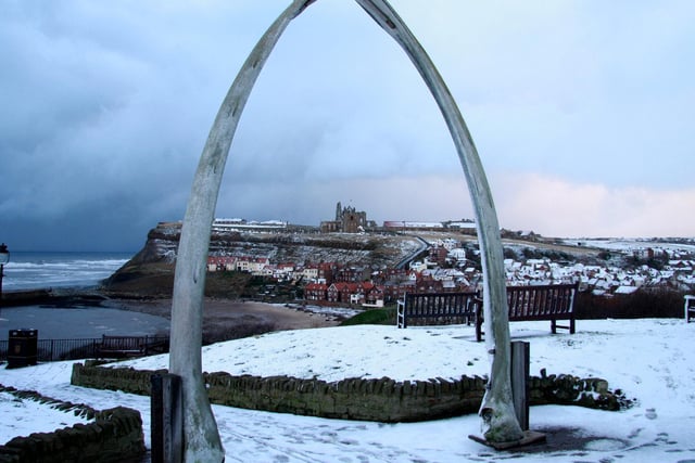 Whitby in the snow back in 2009.