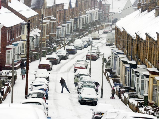 Snowy scenes back in 2005.