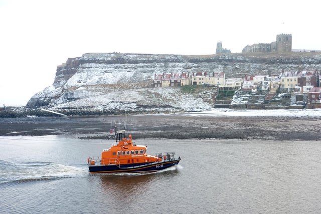 Whitby in the snow back in 2010.