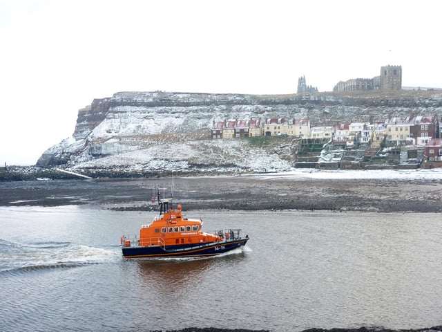 Whitby in the snow back in 2010.