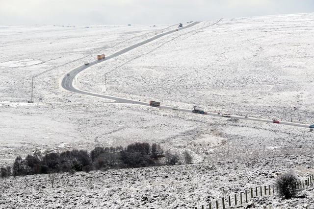 Snow on the North Yorkshire Moors back in 2010.