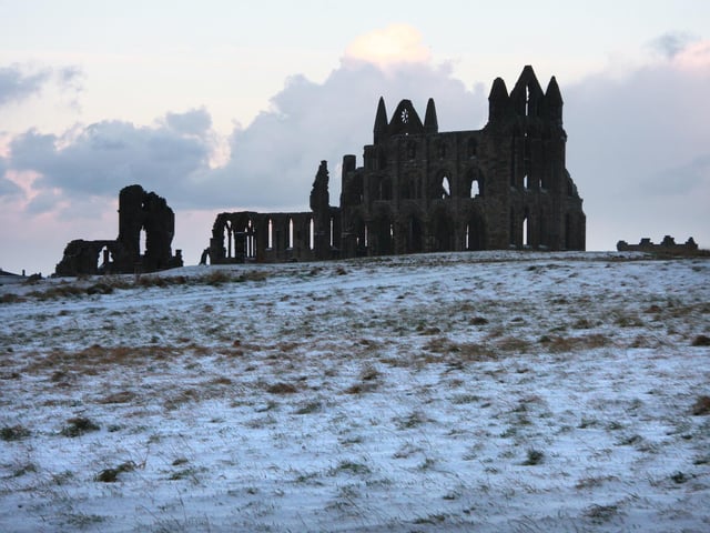 Whitby in the snow back in 2010.