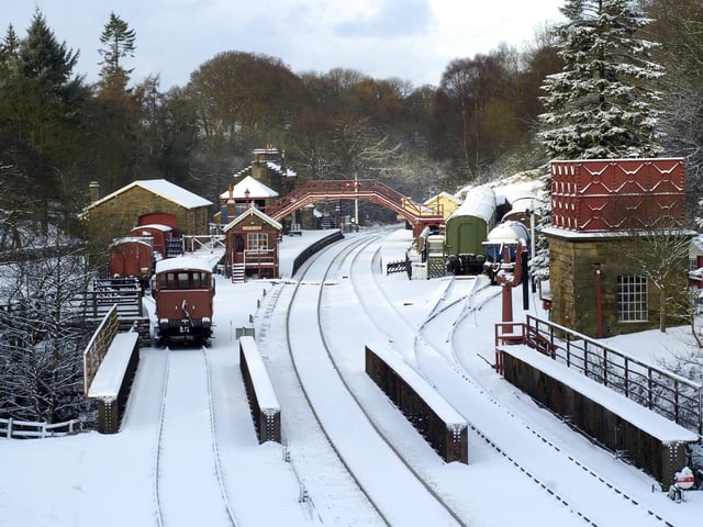 Whitby in the snow back in 2010.