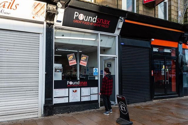 Dinner time? Feeling peckish?  Poundsnax are open for take-out only.